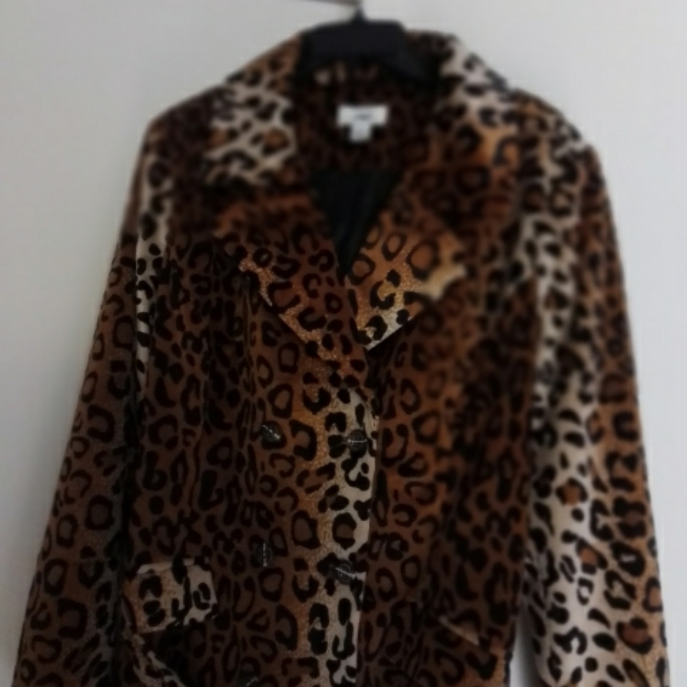Faux fur coat